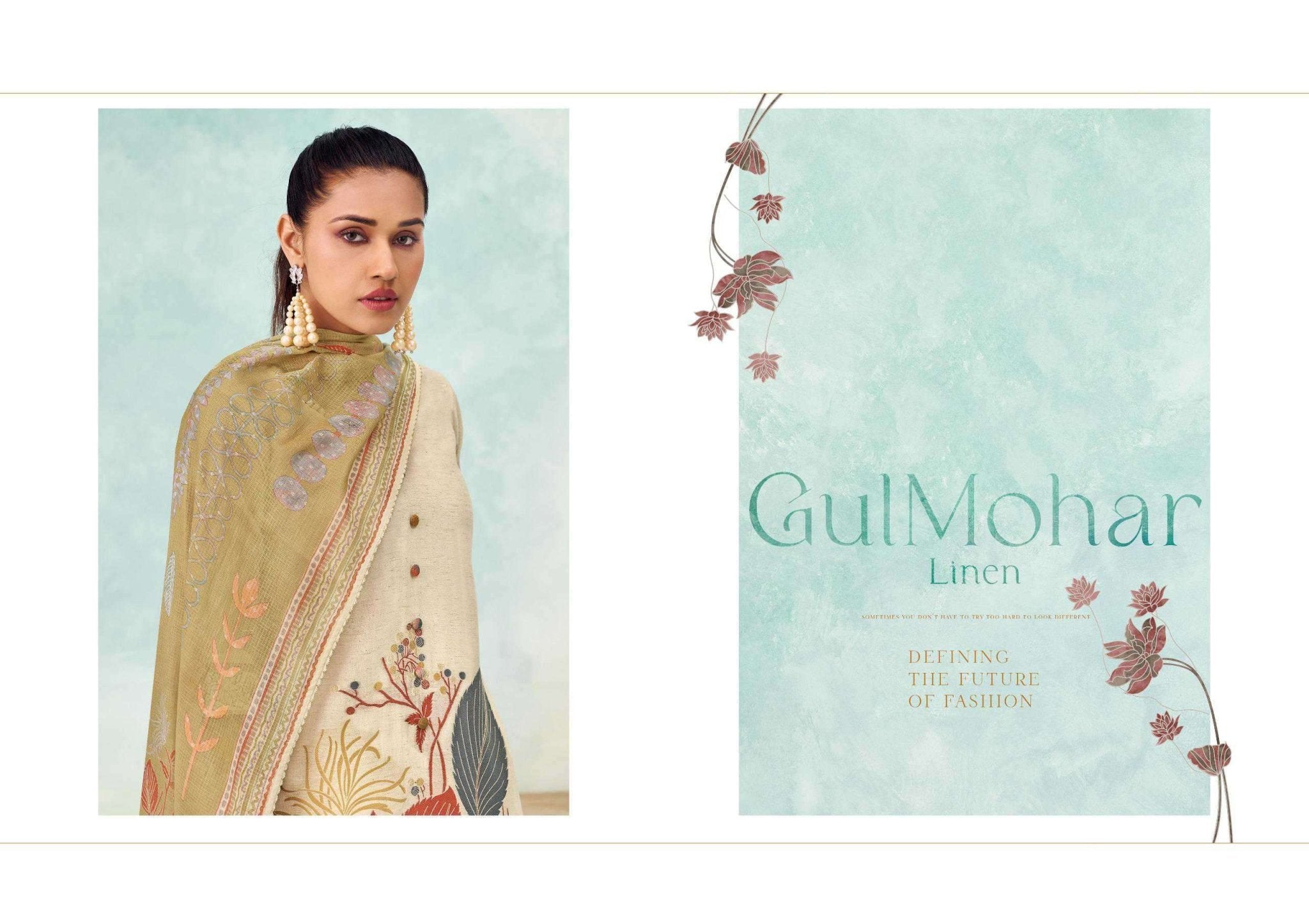 Jay Vijay Gulmohar Linen - Amrah Wholesale