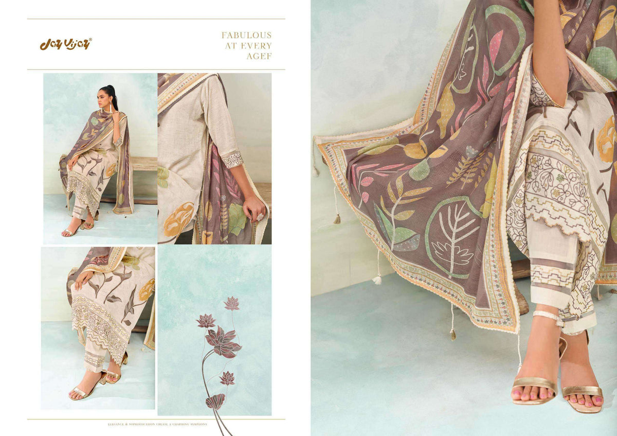 Jay Vijay Gulmohar Linen - Amrah Wholesale