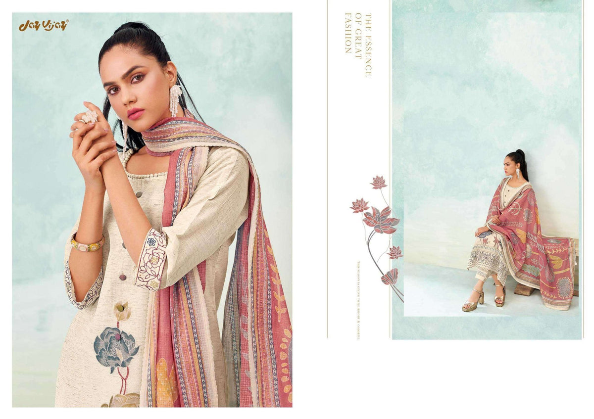 Jay Vijay Gulmohar Linen - Amrah Wholesale