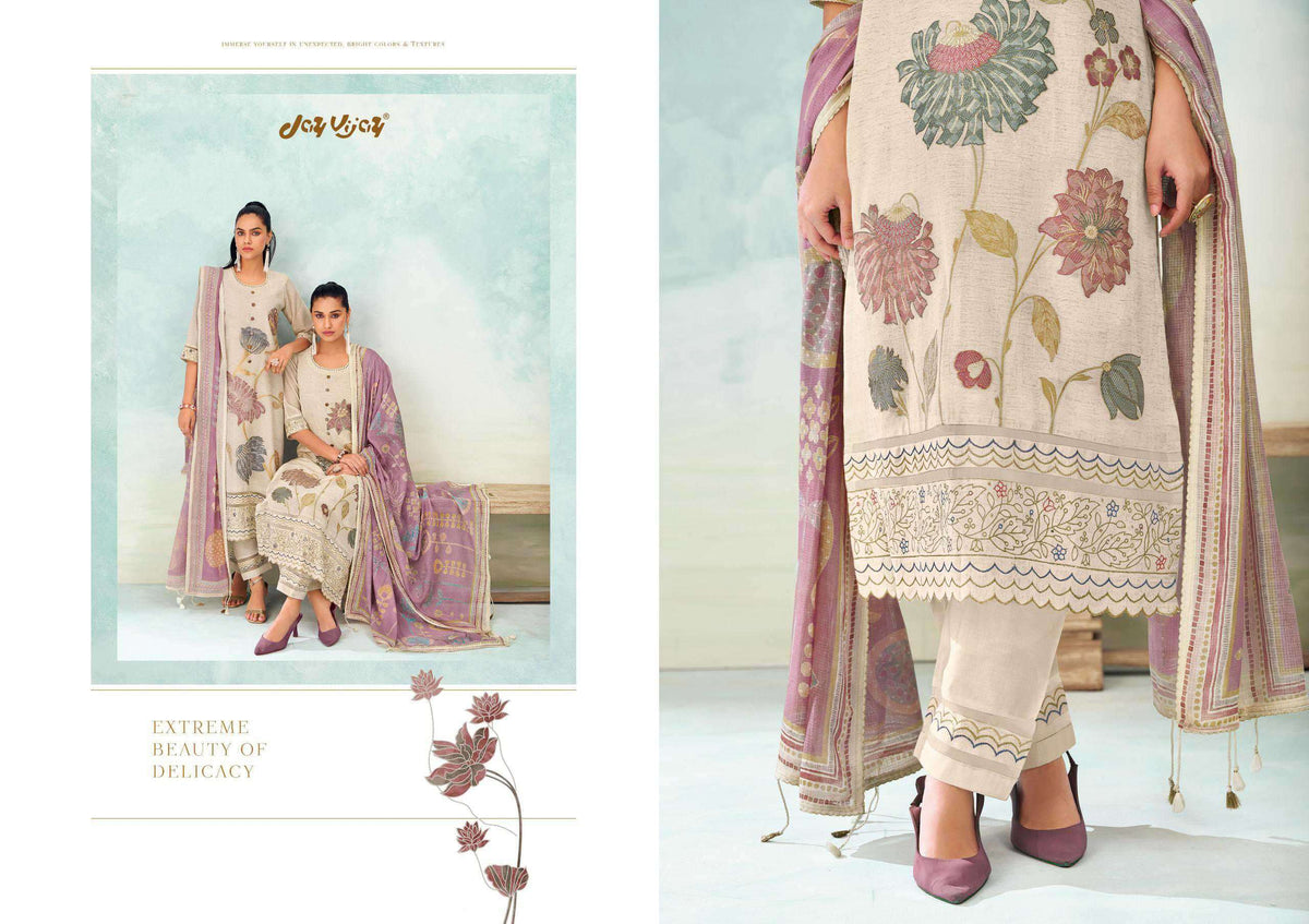 Jay Vijay Gulmohar Linen