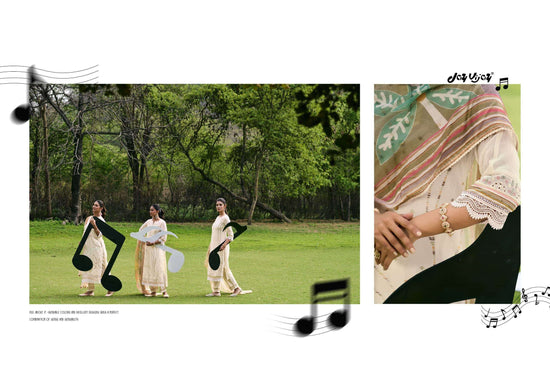 Jay Vijay Harmony Premium Mal Chanderi Dress Material - Amrah Wholesale