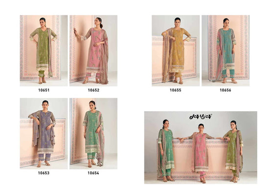 Jay Vijay Hits Of Khidki Vol 4 Pure Cotton Salwar Suit - Amrah Wholesale