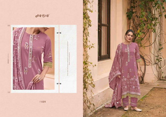 Jay Vijay Jhoom Organdy Dress Material Wholesale