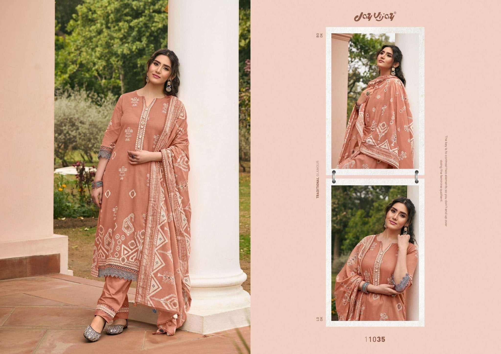Jay Vijay Jhoom Organdy Dress Material Wholesale - Amrah Wholesale