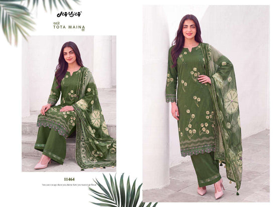 Jay Vijay Kahani Tota Maina Ki Premium Cotton Dress Material Wholesale