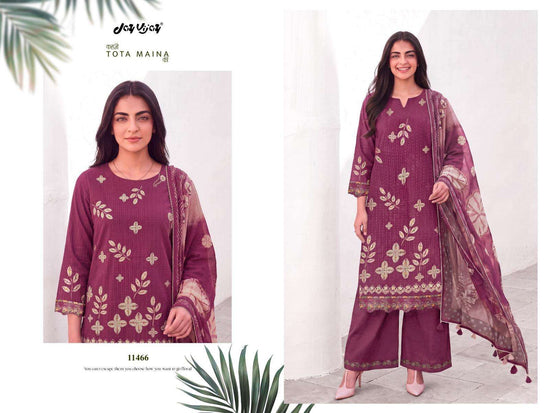 Jay Vijay Kahani Tota Maina Ki Premium Cotton Dress Material Wholesale