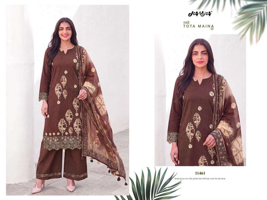 Jay Vijay Kahani Tota Maina Ki Premium Cotton Dress Material Wholesale