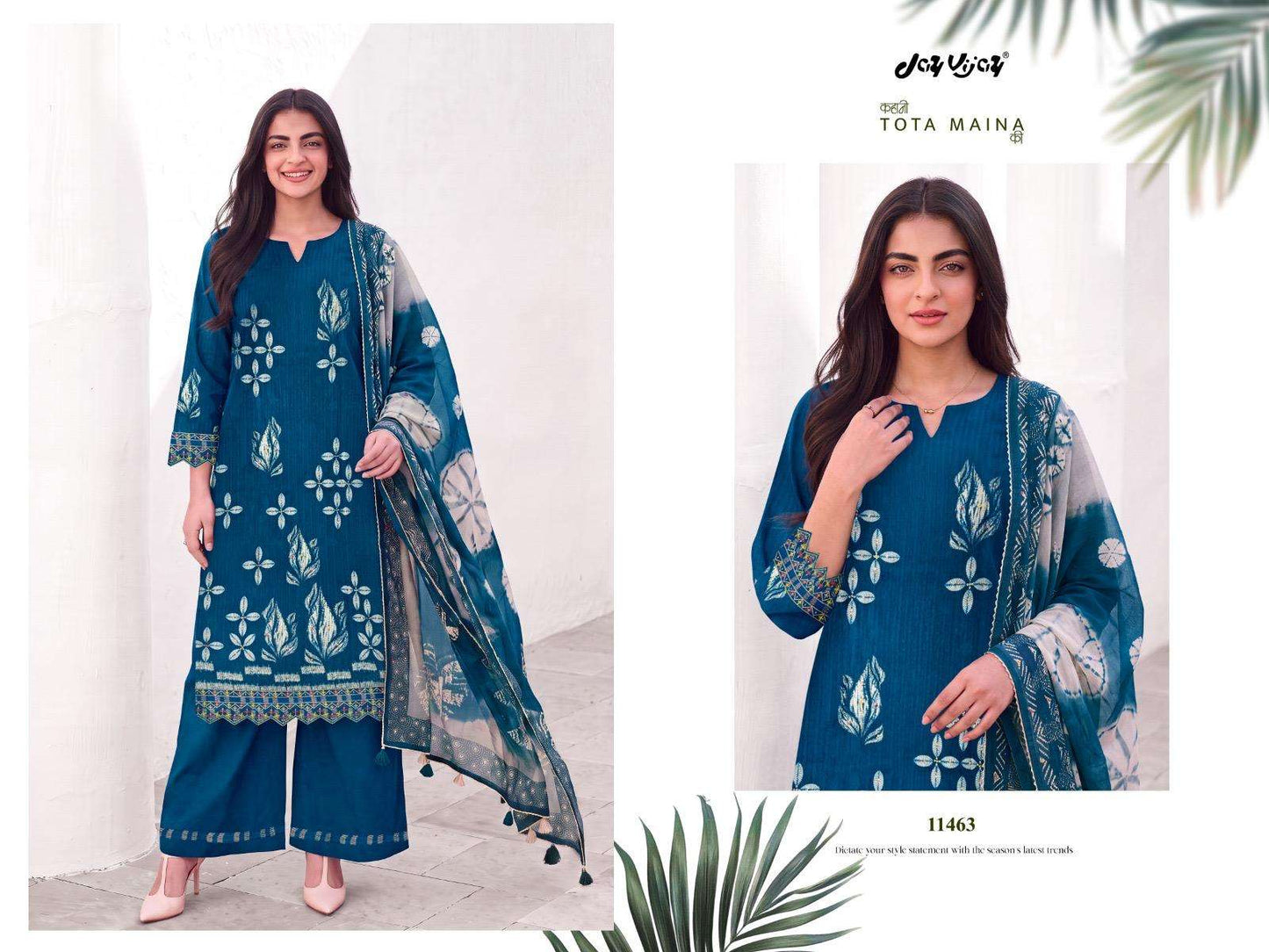 Jay Vijay Kahani Tota Maina Ki Premium Cotton Dress Material Wholesale