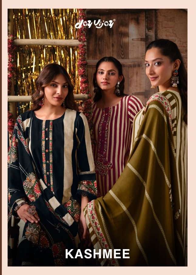 Jay Vijay Kashmee Pashmina Dress Material