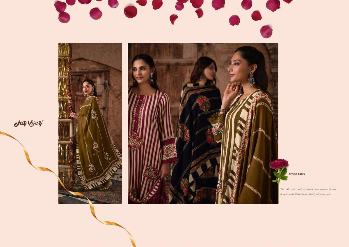 Jay Vijay Kashmee Pashmina Dress Material