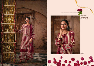 Jay Vijay Kashmee Pashmina Dress Material