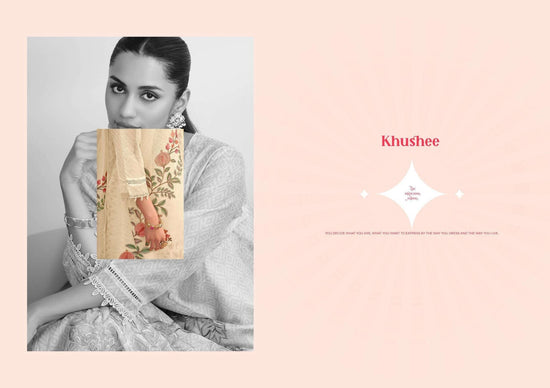 Jay Vijay Khushee Kota Embroidered Dress Material - Amrah Wholesale
