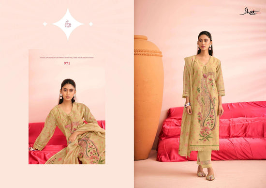 Jay Vijay Khushee Kota Embroidered Dress Material - Amrah Wholesale