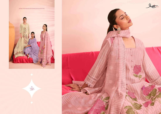 Jay Vijay Khushee Kota Embroidered Dress Material - Amrah Wholesale