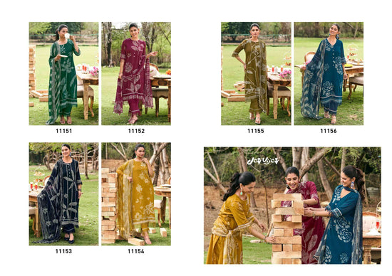 Jay Vijay Khushnuma Premium Mal Cotton Dress Material