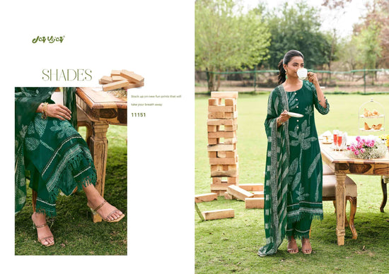 Jay Vijay Khushnuma Premium Mal Cotton Dress Material