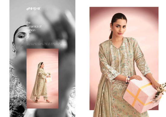Jay Vijay Knock Knock Premium Cotton Dress Material - Amrah Wholesale