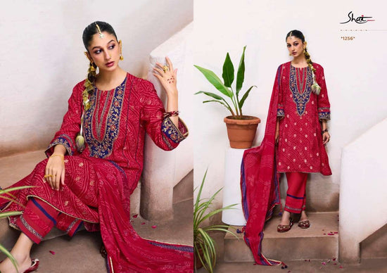Jay Vijay Mahotsav Pure Bemberg Silk Jacquard Dress Material
