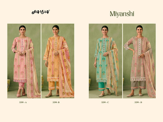 Jay Vijay Miyanshi 3299 Kota Checks Dress Material - Amrah Wholesale