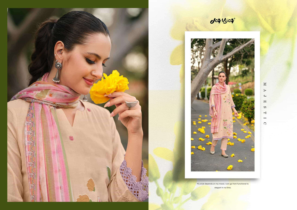 Jay Vijay Nehmat Dress Material Wholesale Catalogue - Amrah Wholesale