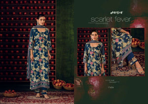Jay Vijay Pashm Dastan Premium Pashmina Self Jacquard Dress Material