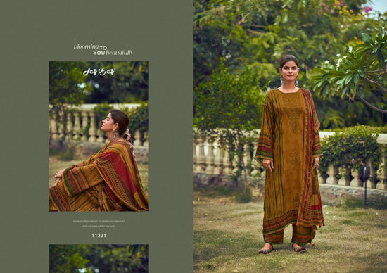 Jay Vijay Pashm Noor Pashmina Jacquard Pakistani Suit