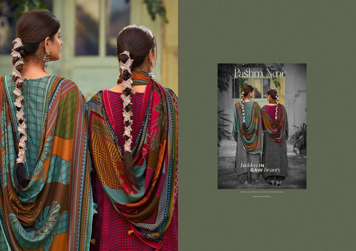 Jay Vijay Pashm Noor Pashmina Jacquard Pakistani Suit