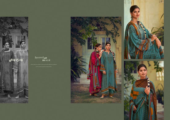 Jay Vijay Pashm Noor Pashmina Jacquard Pakistani Suit