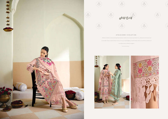 Jay Vijay Pranaya Premium Cotton Dress Material - Amrah Wholesale