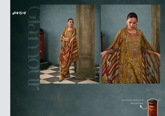 Jay Vijay Purani Dak Premium Pashmina Salwar Suit Catalog