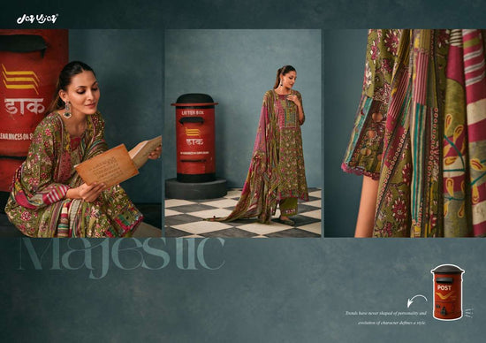 Jay Vijay Purani Dak Premium Pashmina Salwar Suit Catalog