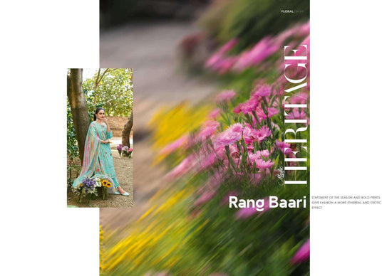 Jay Vijay Rang Baari Cotton Embroidered Dress Material Collection Wholesale