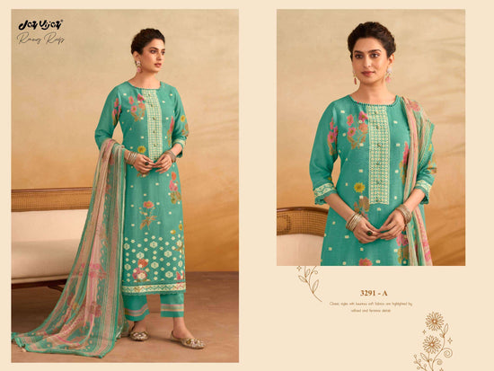 Jay Vijay Rang Roop 3291 Dress Material Wholesale Catalogue - Amrah Wholesale