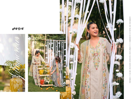 Jay Vijay Rangeela South Cotton Embroidered Dress Material - Amrah Wholesale