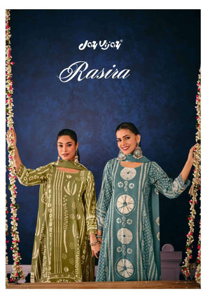 Jay Vijay Rasira Pashmina Digital Printed Dress Material