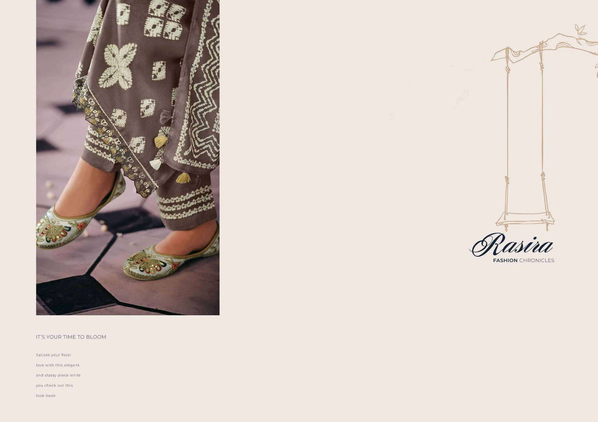 Jay Vijay Rasira Pashmina Digital Printed Dress Material
