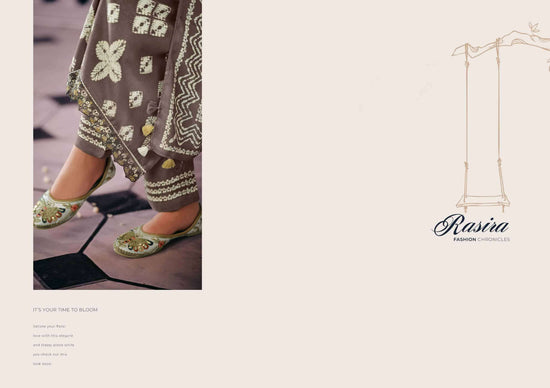 Jay Vijay Rasira Pashmina Digital Printed Dress Material