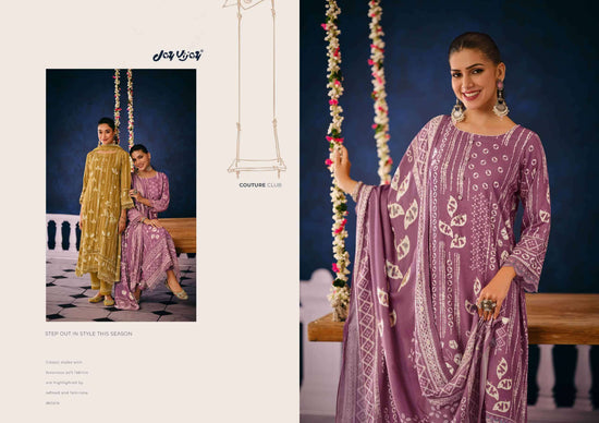 Jay Vijay Rasira Pashmina Digital Printed Dress Material