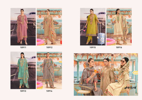 Jay Vijay Romanchak Safar Cotton Dress Material Wholesale Surat India - Amrah Wholesale