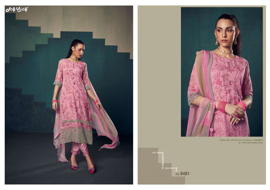 Jay Vijay Rumiha Dress Material Wholesale Catalogue - Amrah Wholesale