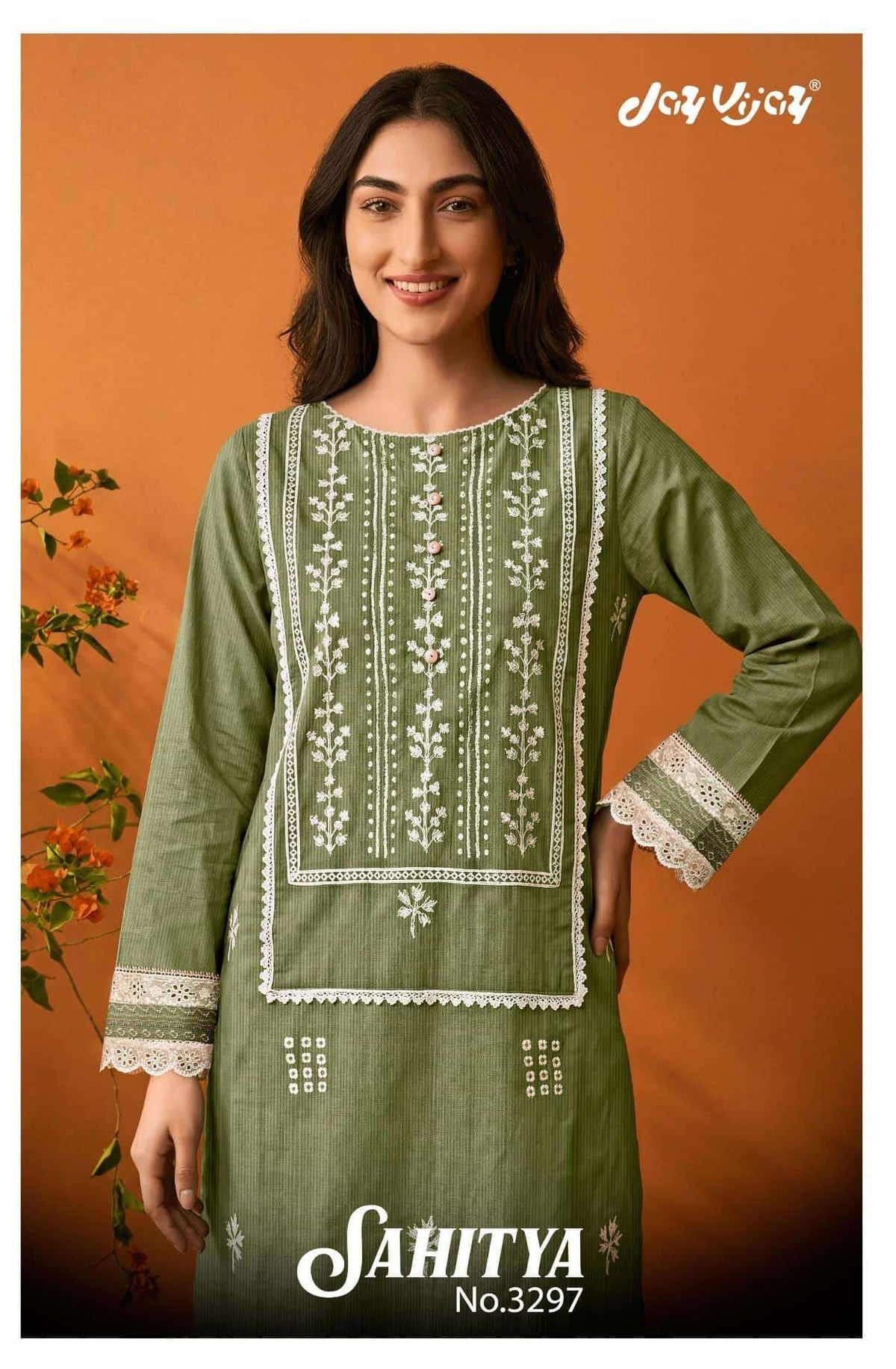 Jay Vijay Sahitya 3297 Dress Material - Amrah Wholesale