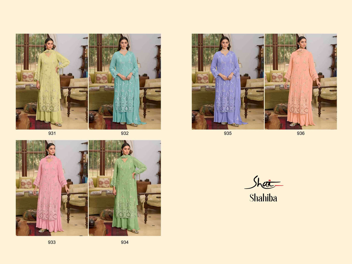 Jay Vijay Shahiba 931 Salwar Suit Set Wholesale Catalogue - Amrah Wholesale