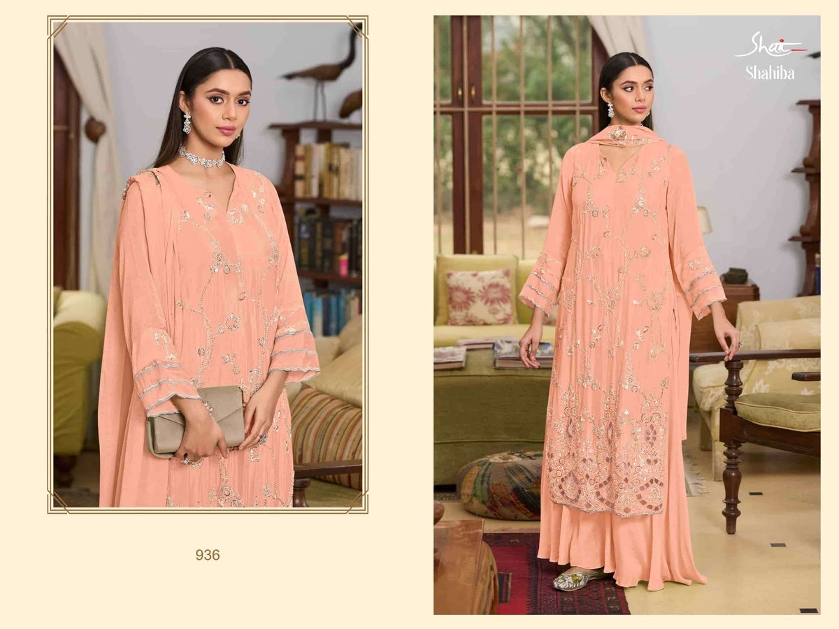 Jay Vijay Shahiba 931 Salwar Suit Set Wholesale Catalogue - Amrah Wholesale