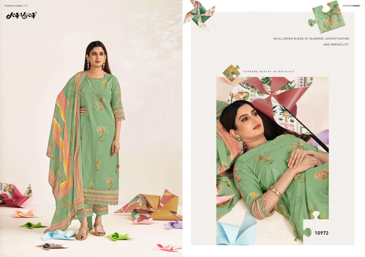 Jay Vijay Shararat Vol 2 Dress Material Wholesale Catalogue