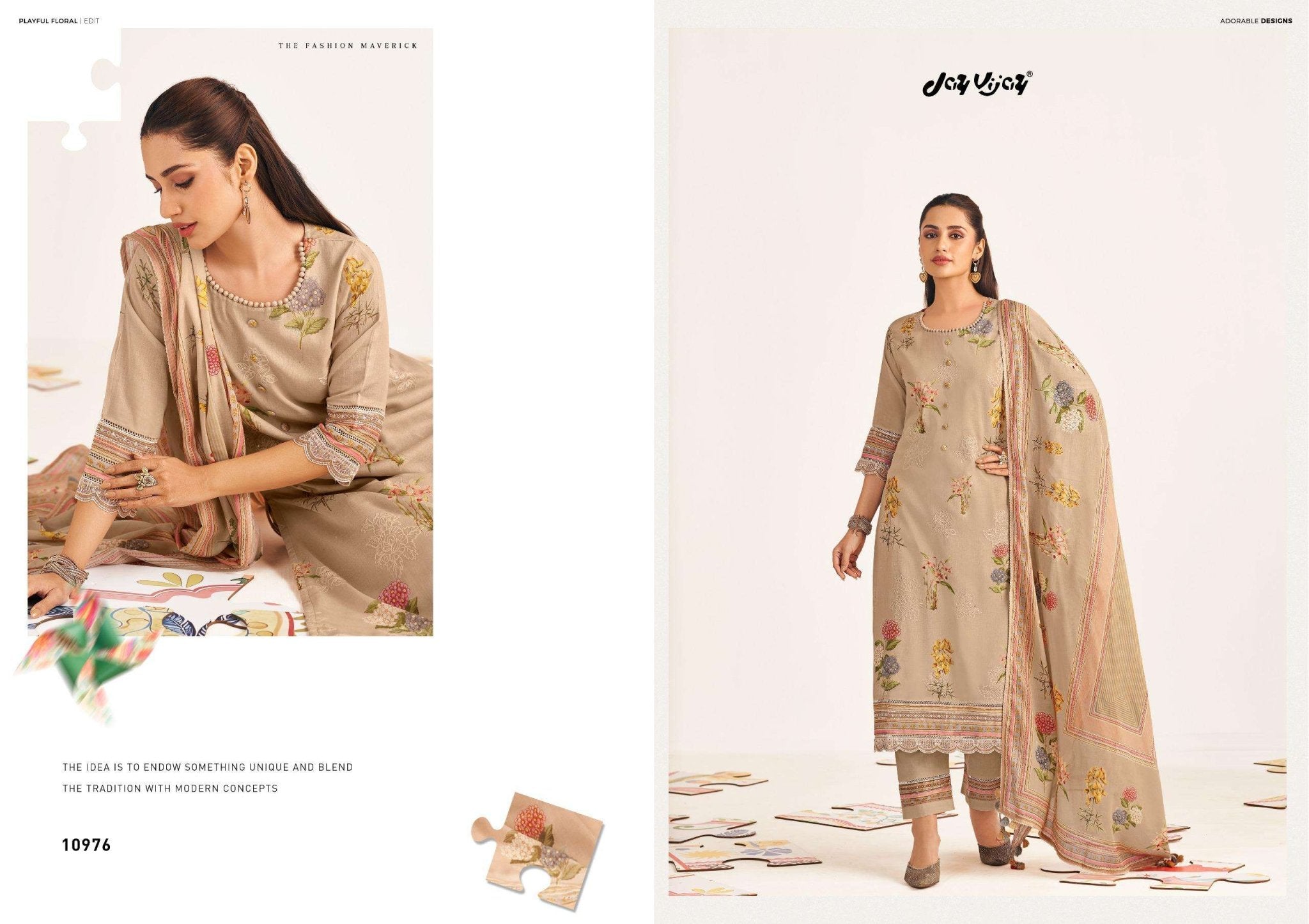 Jay Vijay Shararat Vol 2 Dress Material Wholesale Catalogue - Amrah Wholesale