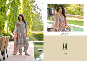 Jay Vijay Udaan Premium Chanderi Jacquard Dress Material