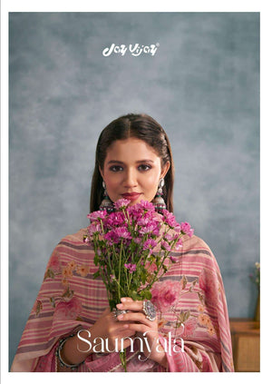 Jay Vijay Saumyata Pure Mal Mal Cotton Dress Material