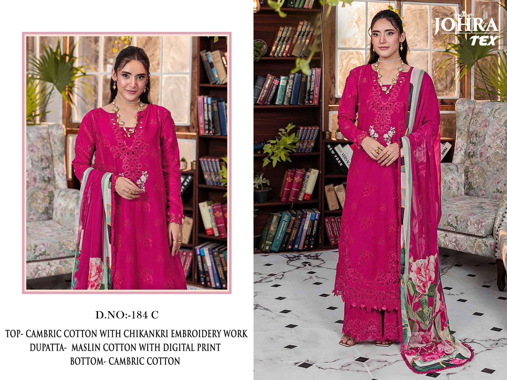 Johra Tex Jt - 184 C - Amrah Wholesale