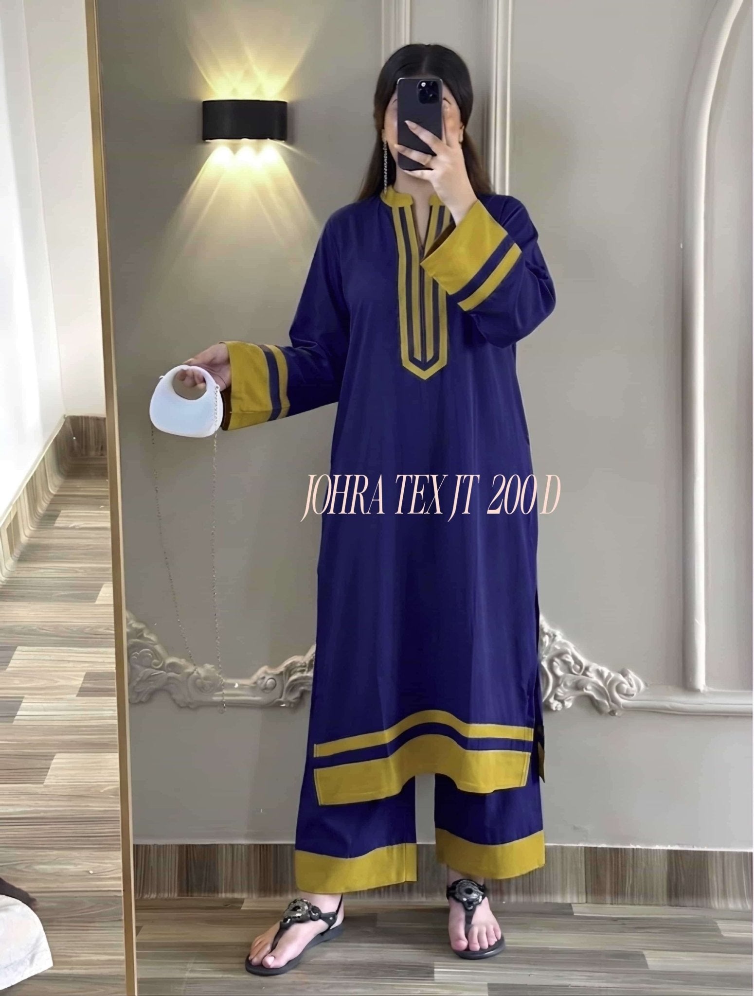 Johra Tex JT 200 Viscose Rayon Casual Wear Co-Ord Set - Amrah Wholesale