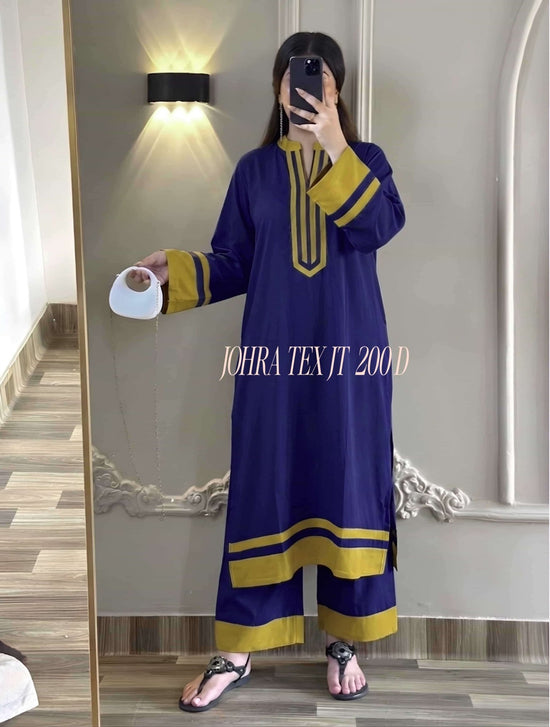 Johra Tex JT 200 Viscose Rayon Casual Wear Co-Ord Set - Amrah Wholesale